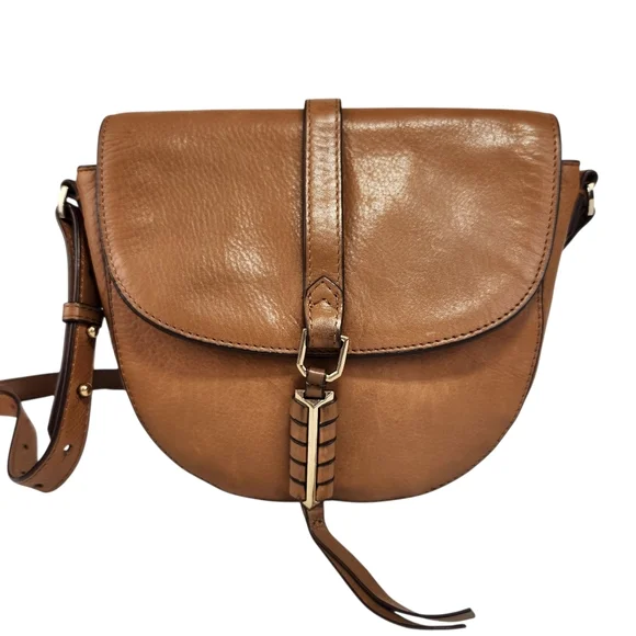 Stella‎ & Dot Covet Sloane leather crossbody bag Small Medium Western Boho Purse - Picture 2 of 15